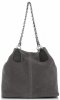 Bőr táska shopper bag Vittoria Gotti szürke V3081